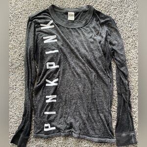 Pink Victoria’s Secret Sheer long sleeve
